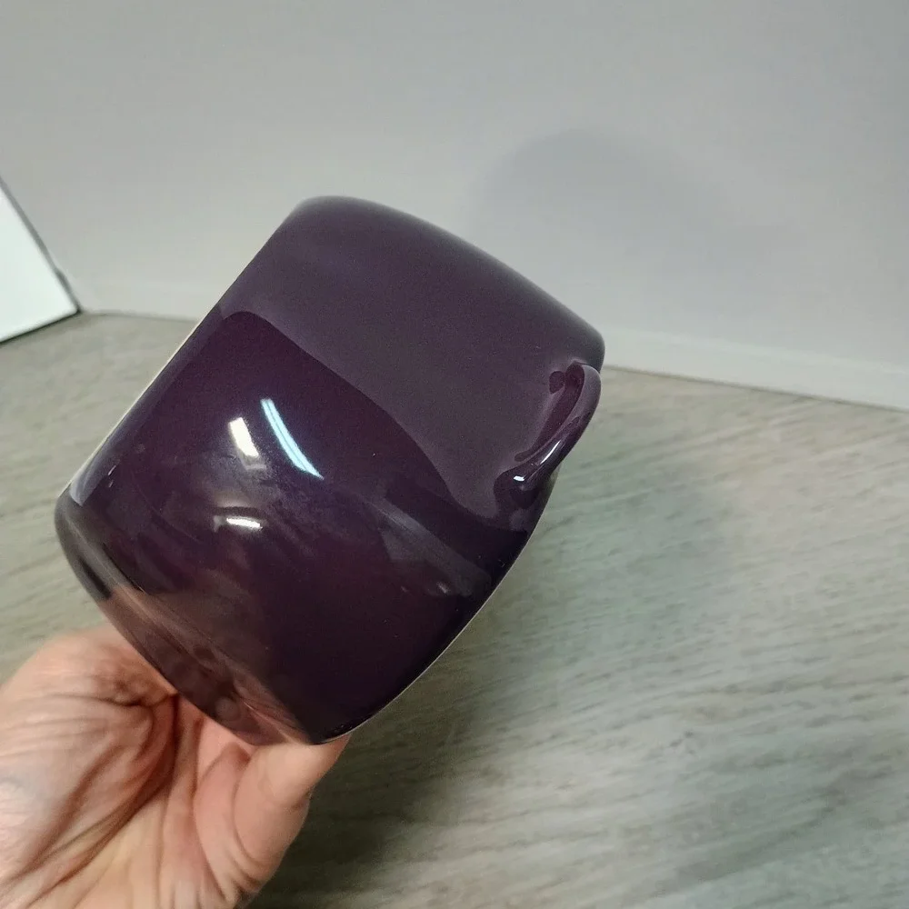 Le Creuset Petite Mini Bell Pepper Stoneware Cocotte Casserole Purple